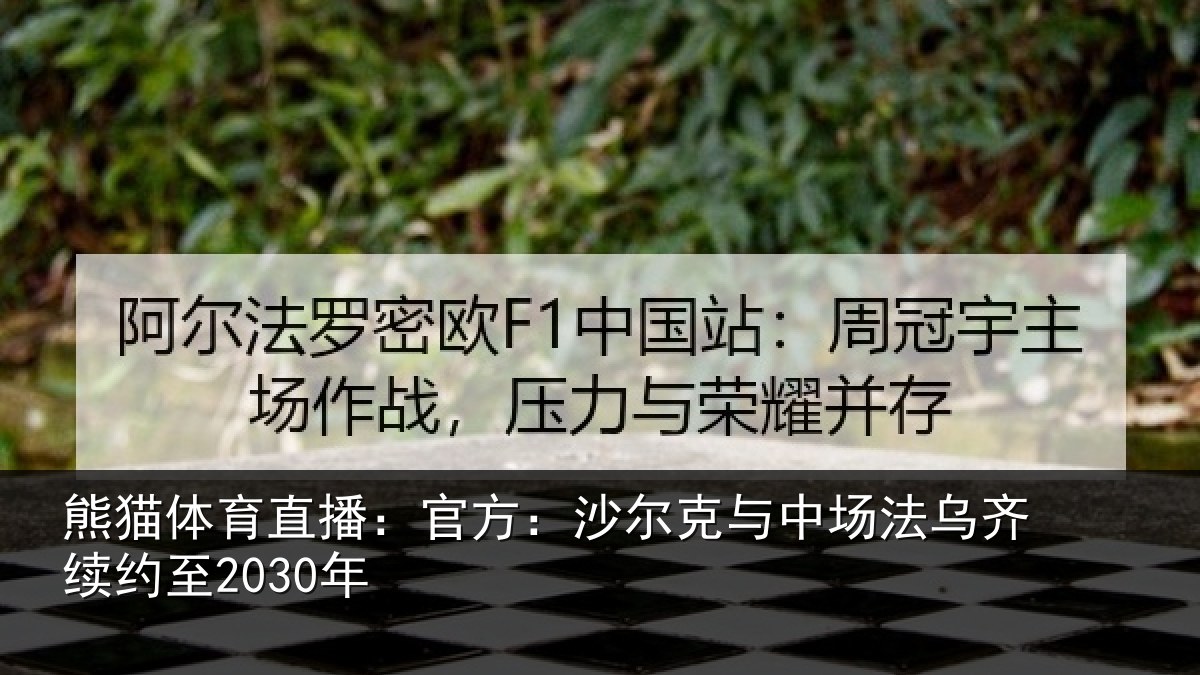熊猫体育直播：官方：沙尔克与中相关情况